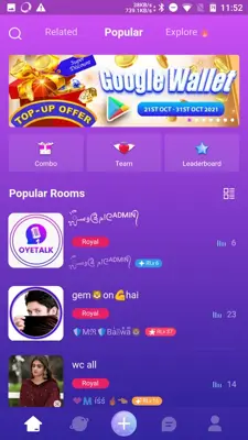 OyeTalk android App screenshot 5